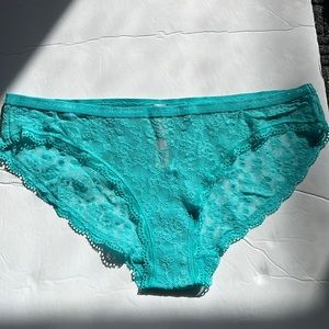 Victoria’s Secret turquoise bikini panty
